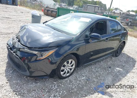 2020 Toyota Corolla Le z USA, uszkodzony, nr VIN 5YFEPRAE7LP007814